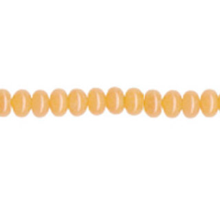 DYED JADE RONDELL 08MM PEACH