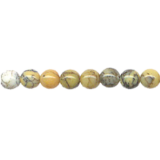 YELLOW MOSS AGATE 06MM