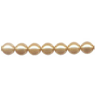 SHELL PEARL #208 12MM CHAMPAGNE