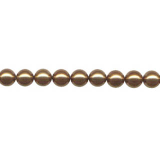 SHELL PEARL #215 08MM BROWN
