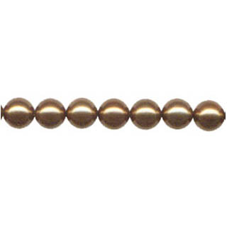 SHELL PEARL #215 12MM BROWN