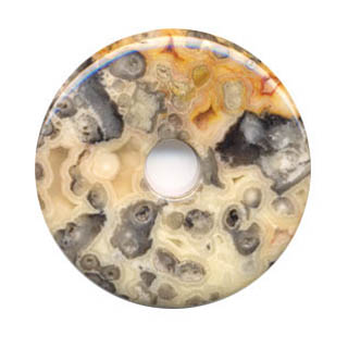 40MM DONUT CLAZY LACE AGATE