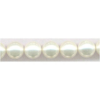 SHELL PEARL #601 12MM WHITE
