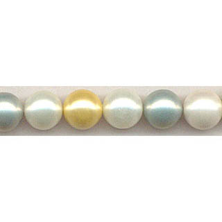 SHELL PEARL LT. MULTI 8MM ROUND