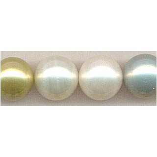 SHELL PEARL #LT MULTI 14MM ROUND