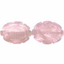 OVAL 18X25MM LONG LIFE ROSE QUARTZ