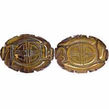 OVAL 18X25MM LONG LIFE TIGER EYE