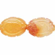 OVAL 18X25MM LONG LIFE CARNELIAN NATURAL
