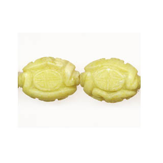 OVAL 18X25MM LONG LIFE LEMON JADE