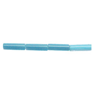 CAT'S EYE TUBE 4X13MM AQUAMARINE