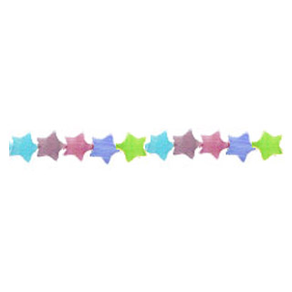 CAT'S EYE FLAT STAR 06MM MULTI COLOR
