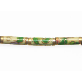 CLOISONNE TUBE 4X13mm WHEAT