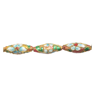 ENAMEL RICE 8X20MM ORANGE