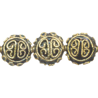 ENAMEL LONG LIFE DISC 15MM BLACK