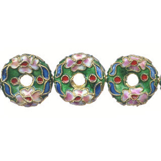 ENAMEL DONUT 21MM GREEN