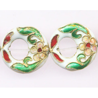 ENAMEL A GO GO 21MM WHITE