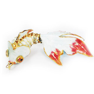 GOLDFISH PENDANT 075WH