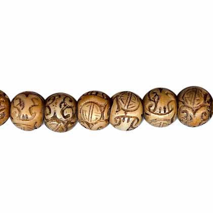 bone beads CT520014 10MM