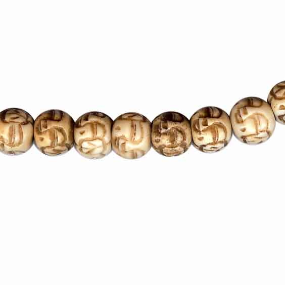 bone beads CT520027 10MM