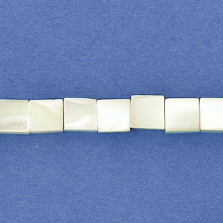 MOP(WHITE) SQUARE 06MM
