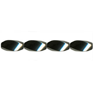 HEMATITE SWIRL 6X12MM