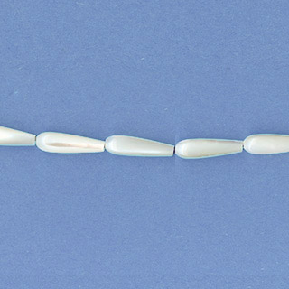 MOP(WHITE) TEAR DROP 06X12MM