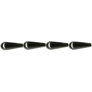 HEMATITE TEAR DROP 6X16MM