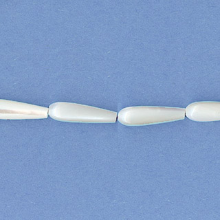 MOP(WHITE) TEAR DROP 06X16MM