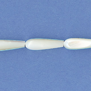 MOP(WHITE) TEAR DROP 06X20MM