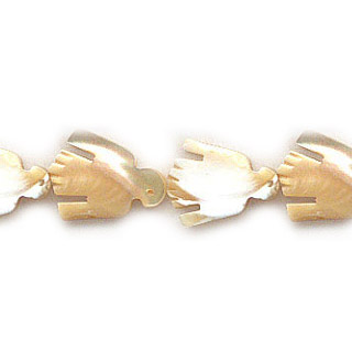 MOP(NATURAL) THUNDER BIRD 14X20MM