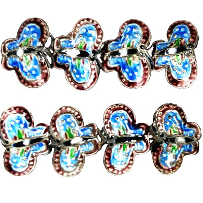 ENAMEL BUTTERFLY 16X22MM