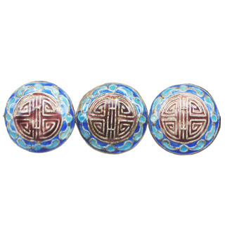 ENAMEL LONG LIFE DISC 21MM PURPLE
