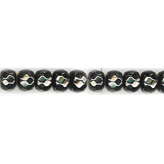 HEMATITE RONDELL D. FACETED 12X18MM