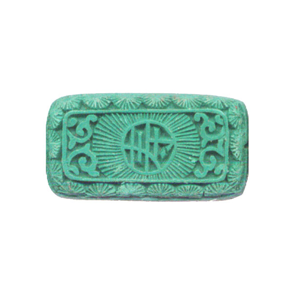 CINNABAR RECTANGLE 18X33MM TQ
