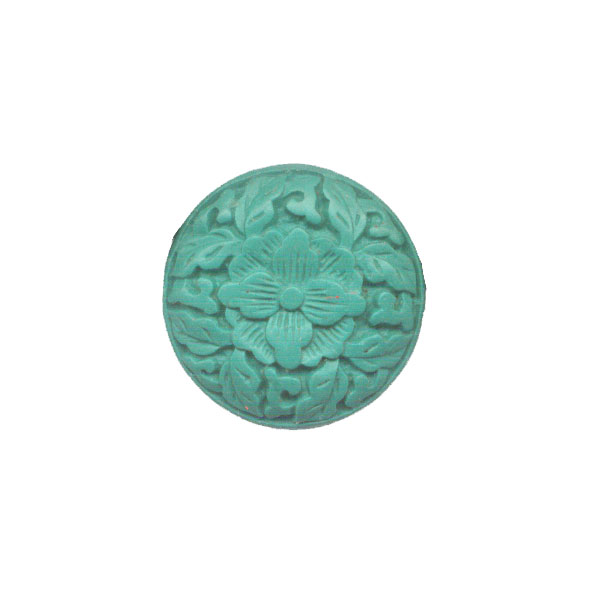 CINNABAR COIN 34MM TQ