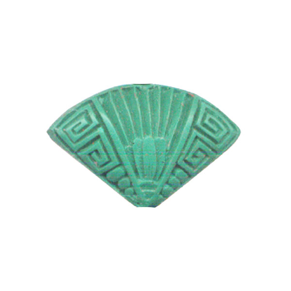 CINNABAR FAN 18X27MM TQ
