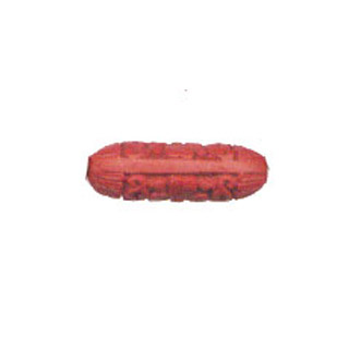 CINNABAR TUBE 10X30MM RED
