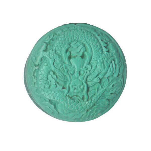 CINNABAR COIN 51MM TQ