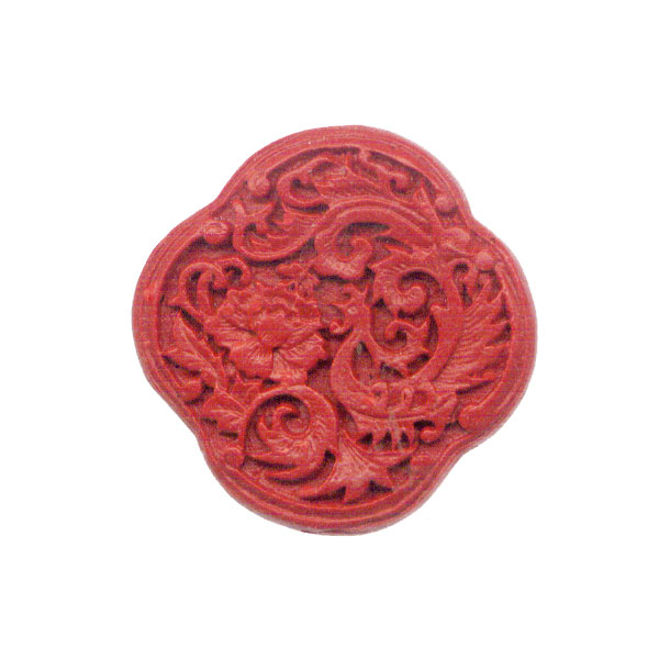 CINNABAR SQUARE 47MM RED
