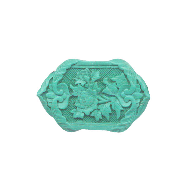 CINNABAR RECTANGLE 30X41MM TQ