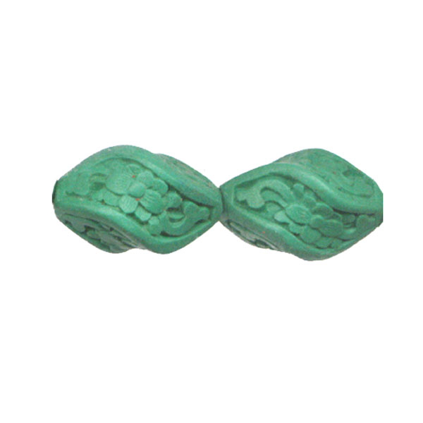 CINNABAR SWIRL 13X21MM