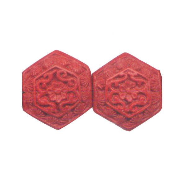 CINNABAR OCTANGLE 16MM RED