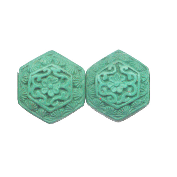 CINNABAR OCTANGLE 16MM TQ