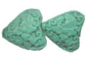 CINNABAR HEART 15MM TQ