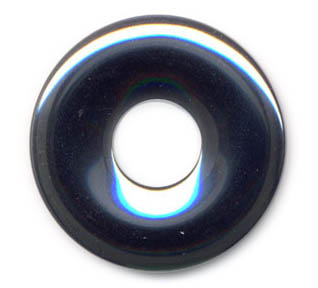 35MM DONUT HEMATITE