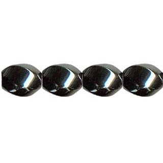 MAGNETIC HEMATITE 6 FACE SWIRL 08MM