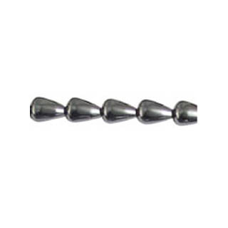 MAGNETIC HEMATITE TEAR DROP 8X8MM