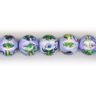 PORCELAIN ROUND 12MM LIGHT BLUE