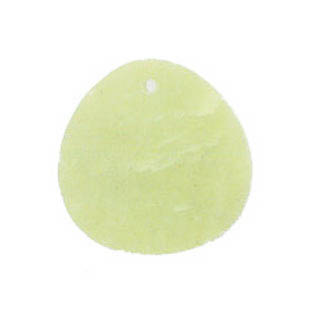 FLAT TRIANGLE 30X40MM NEW JADE