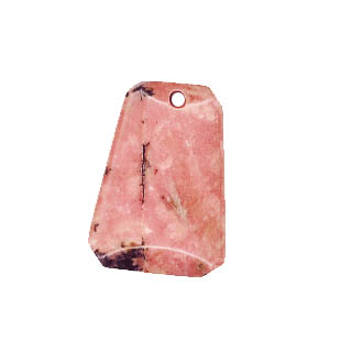 LADDER 22X30MM RHODONITE